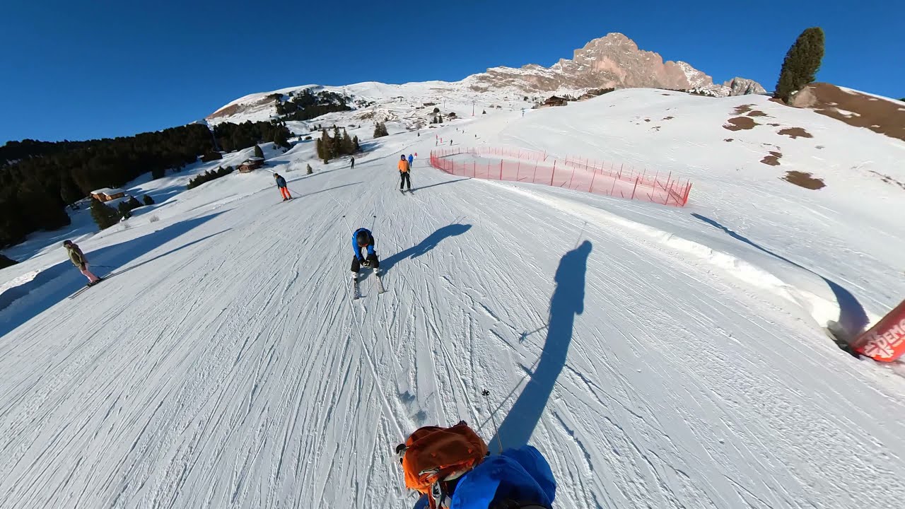 Val Gardena 2022 Seceda-Ronda Express (4k)