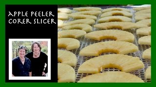 A Look At An Apple Peeler Corer Slicer Gadget