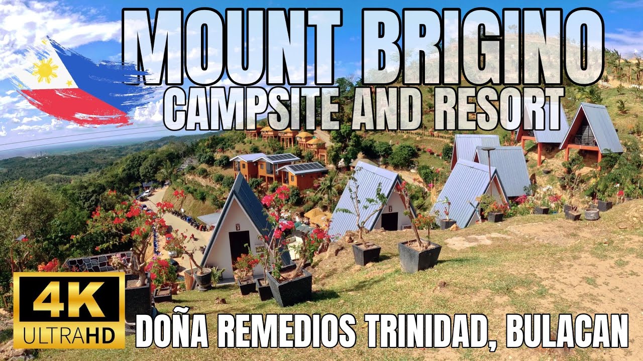 4k video 🇵🇭 Mount Brigino Campsite and Resort in DRT Bulacan