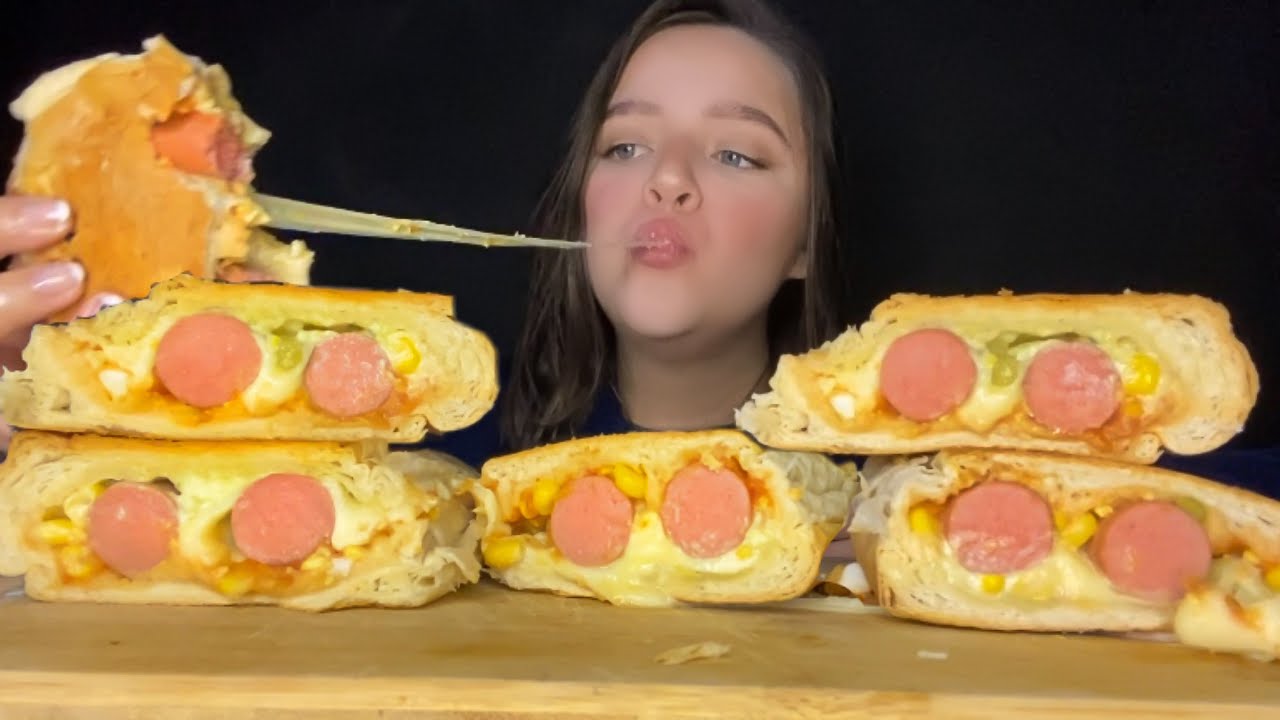 ASMR CACHORRO QUENTE DUPLO + MAIONESE VERDE CASEIRA MUKBANG | CAMILE ASMR