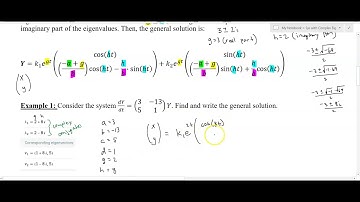 Systems of ODE