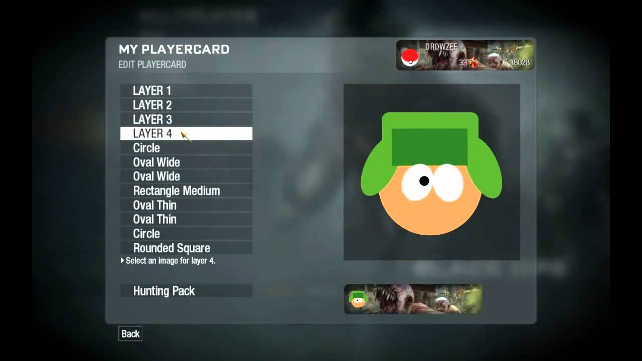 Call Of Duty: Black Ops Emblem Editor Tutorial - Kyle from South Park
