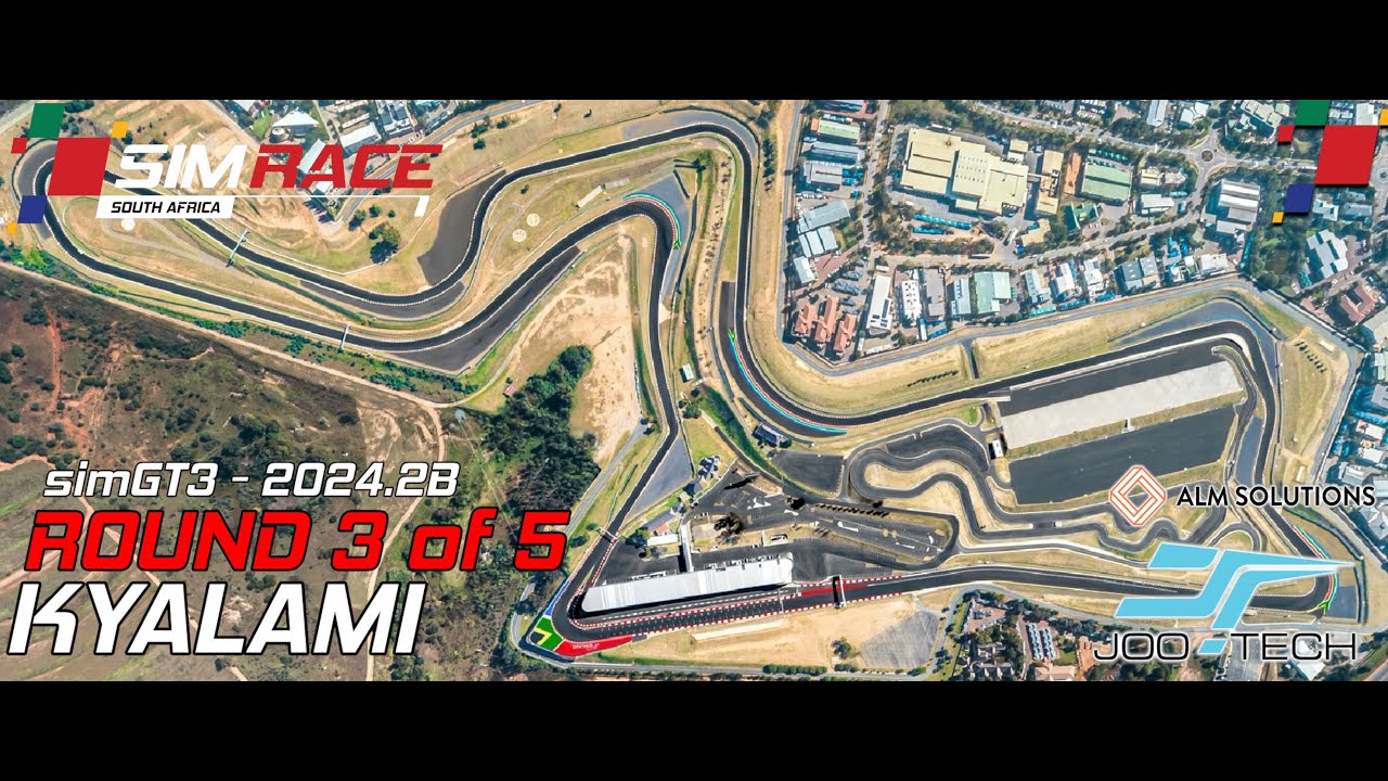 Sim Race SA - 2024.2B simGT3 - Round 3 of 5 - Kyalami [powered by JooTech Simworks]
