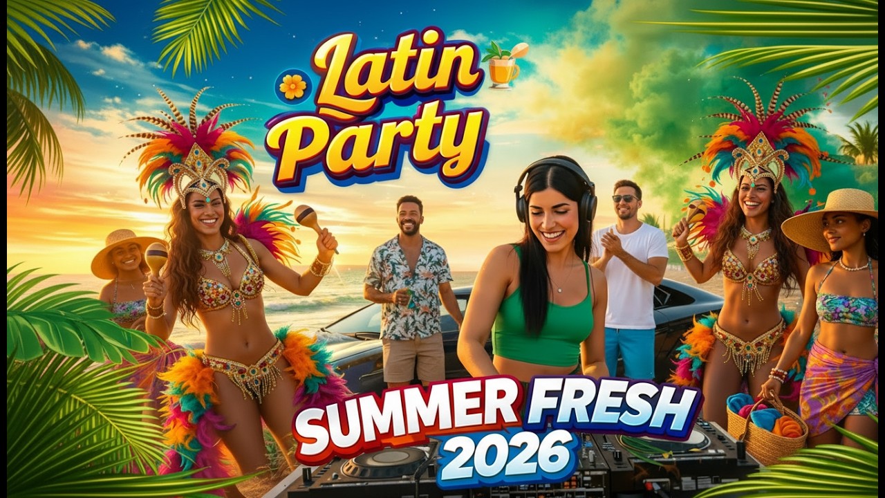 The BEST Latin Party Mix 2026 Pop Latino & Reggaeton EDM Warm Sunset 🌅💃