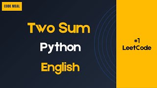 #1 Two Sum - Leetcode - Python - English