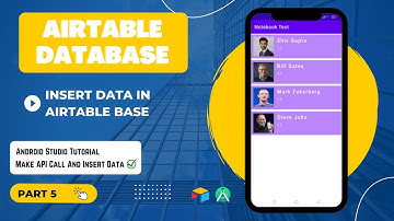 How To Write Data In Airtable In Android Studio | Part 5 | In Hindi || SH Developers