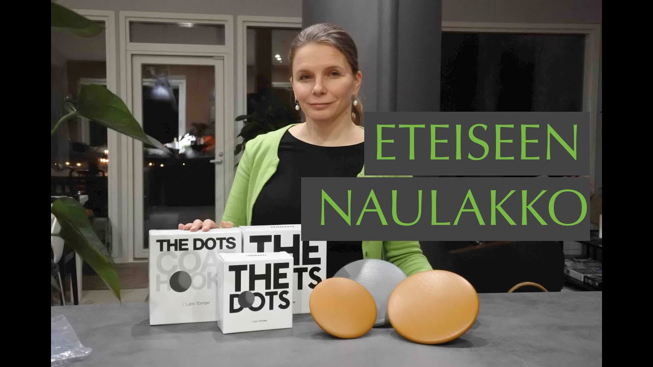 Muuto The Dots ja Habo Spot -ripustimet eteiseen 