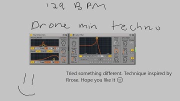 Techno Production | Self-Oscillating Filters Workflow | Drone Minimal Techno in Ableton live