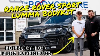 Installing a Lumma Bodykit on a Range Rover Sport Land Rover Sport Body Kit