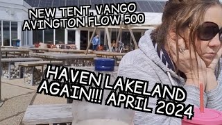Vango Avington flow 500, Haven Lakeland, April 2024.