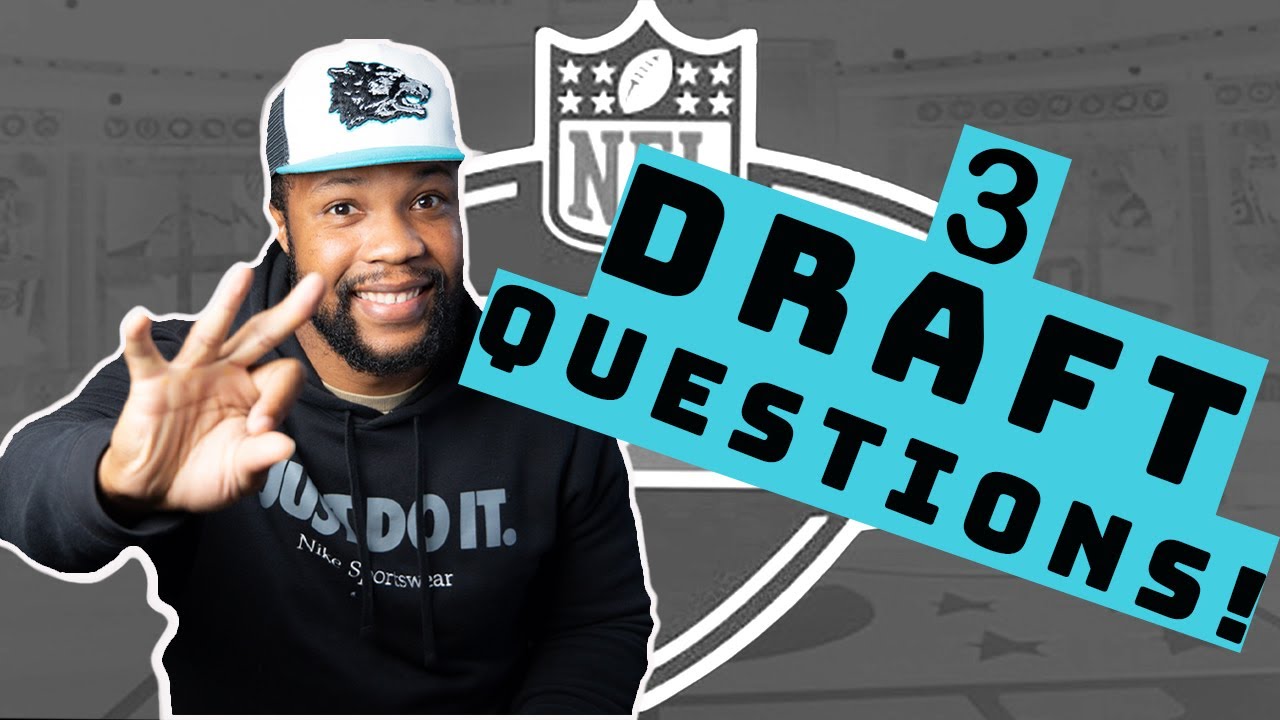 3 Questions About the NFL Draft!! - YouTube