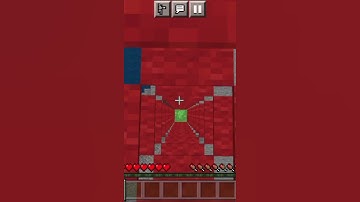 red carpet reversed dropper.  #minecraft #gaming #shorts