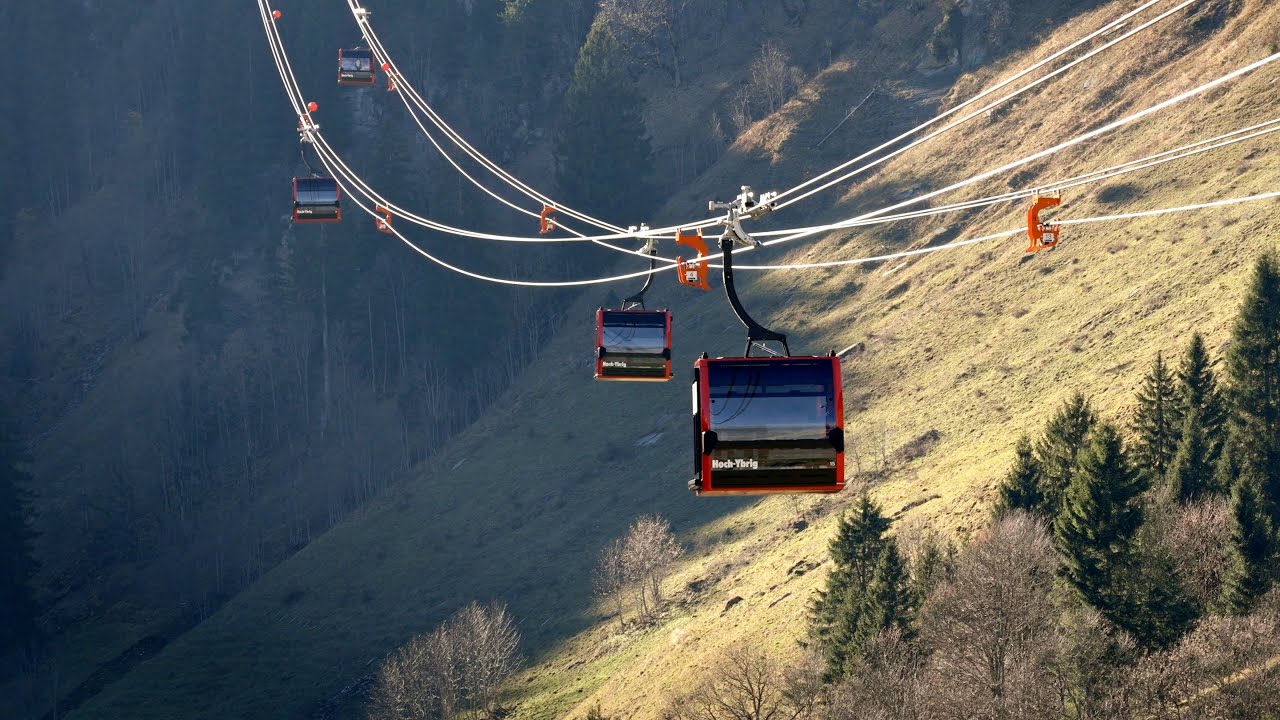 Doppelmayr - Bau der weltweit ersten TRI-Line im Hoch-Ybrig - 18-TGD 