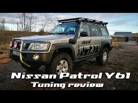 Nissan Patrol Y61 Off-Road tuning review/ Подготовка машины к бездорожью.