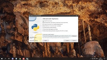 Установка Python 3 на Windows 10