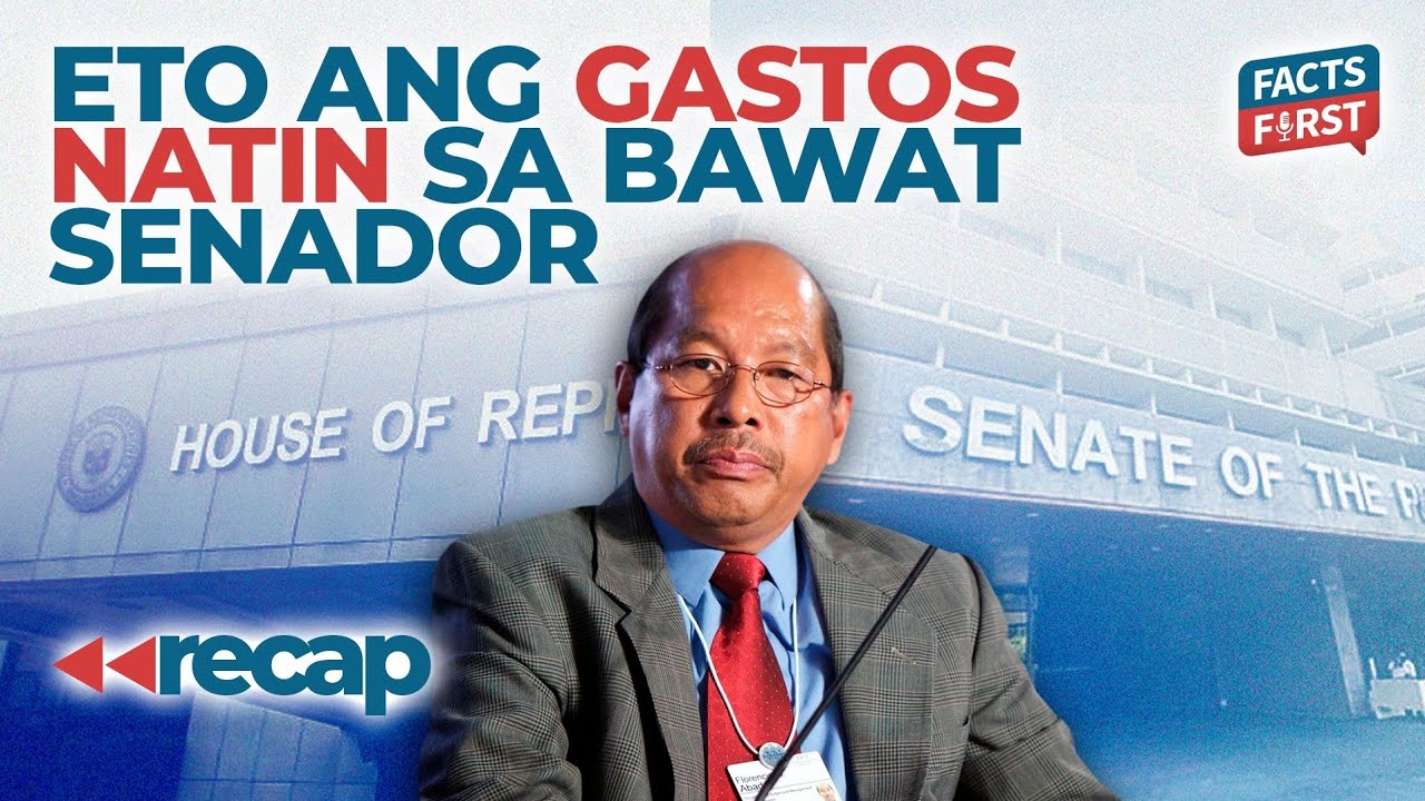Ex-DBM Sec. Butch Abad: P48M ang gastos ng taxpayers sa bawat senador kada buwan
