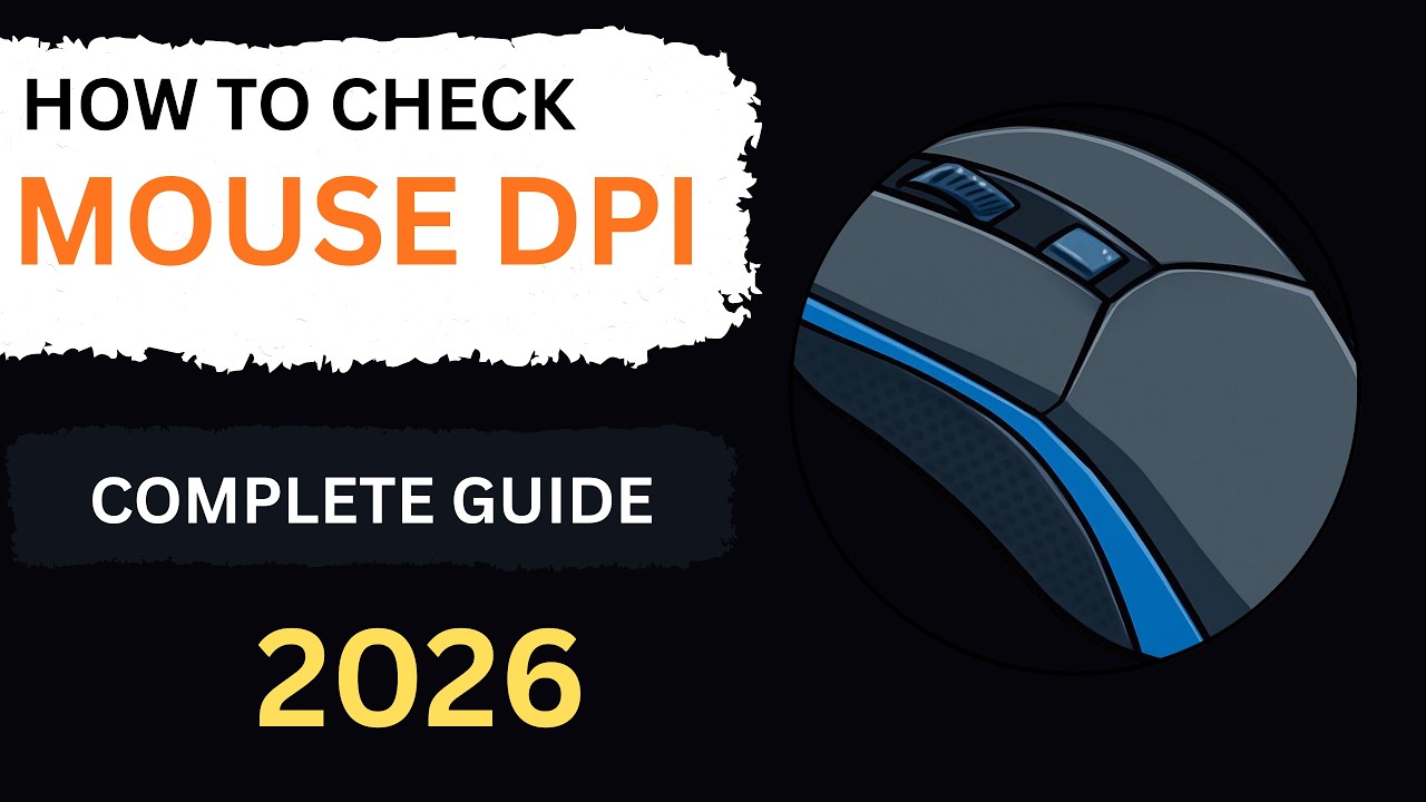How to Check Mouse DPI Using Mouse DPI Analyzer (Accurate DPI Test in 2 ...