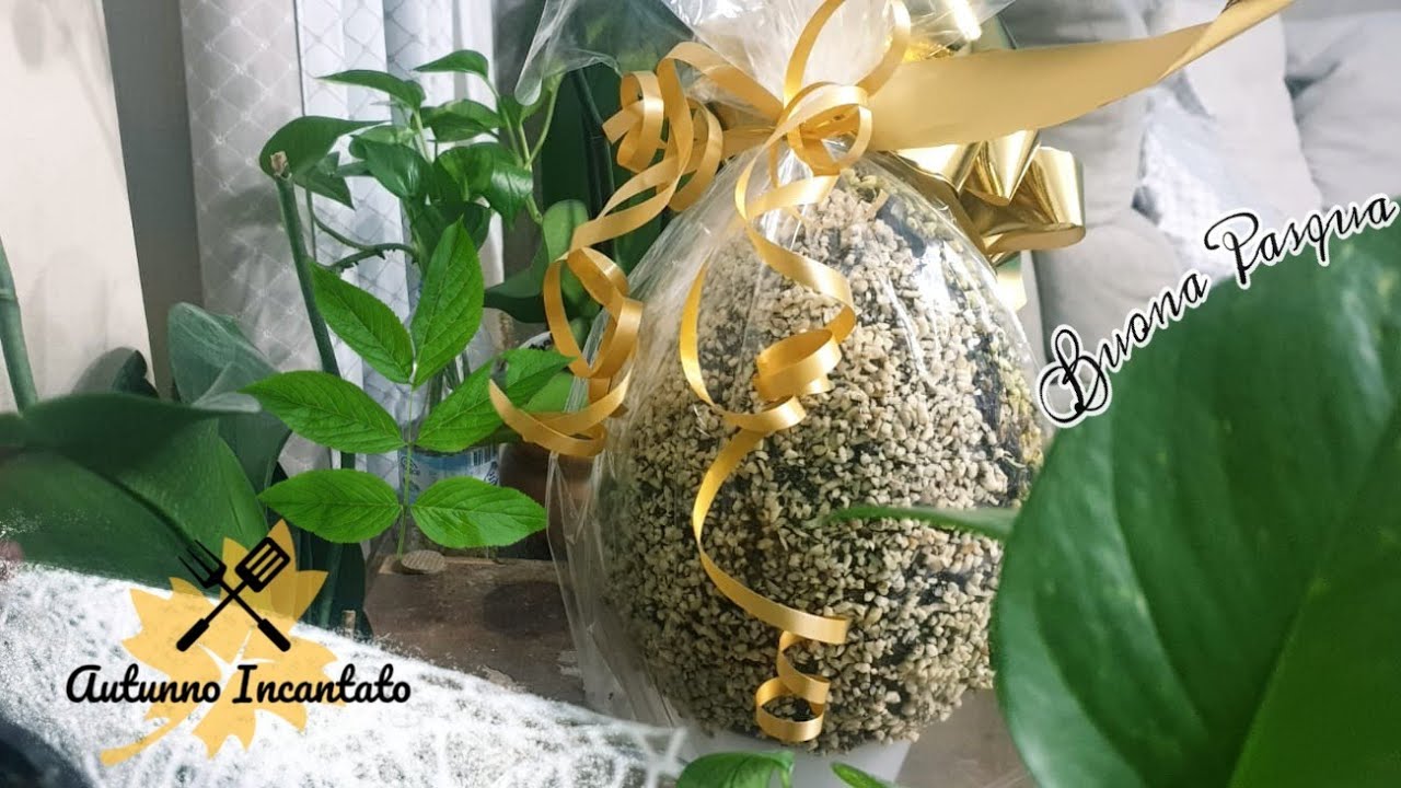 Uova di Pasqua al pistacchio e cioccolato fatto in casa