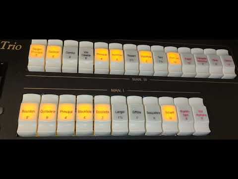 VISCOUNT CANTORUM TRIO SOUND ACUS & PRESONUS _ BACH BWV546 PRAELUDIUM c
