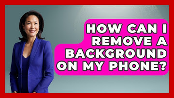 How Can I Remove A Background On My Phone? - Graphic Design Nerd
