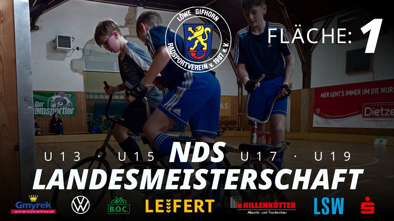 Radball - NDS Landesmeisterschaft U13, U17