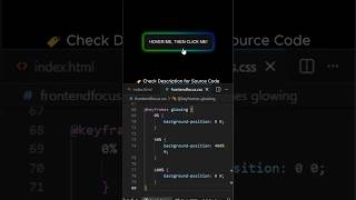 Glow-On-Hover Button • Neon Gradient Animation using Pure HTML &amp; CSS