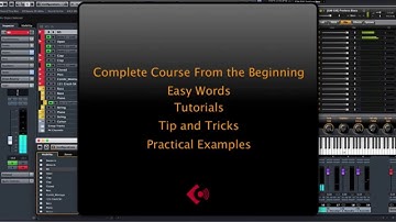 How to Make Electronic Music with Cubase 8 - Updated Course Now Live - Check Description