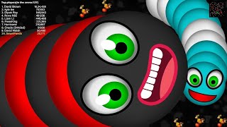 Worm Zone io | Worm Zone Rank 1 #35| Snake Game |ProWorm Zone Gameplay 2023 | best Ran San moj | 🐍🐍🐍 screenshot 4