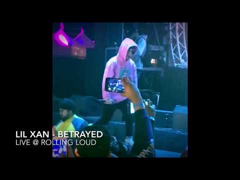 Lil Xan - Betrayed (Live at Rolling Loud LA 2017)