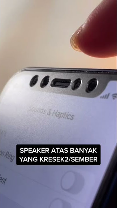 iPhone second suaranya kresek2? Coba dengerin sound “Couch List”