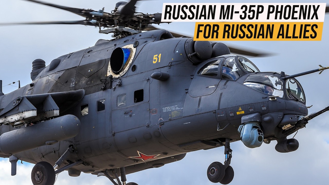 Russia Delivers Rare Mi-35P Phoenix Helicopters to Guinea: A