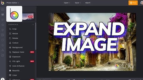 How to Expand Image in Befunky 2025?