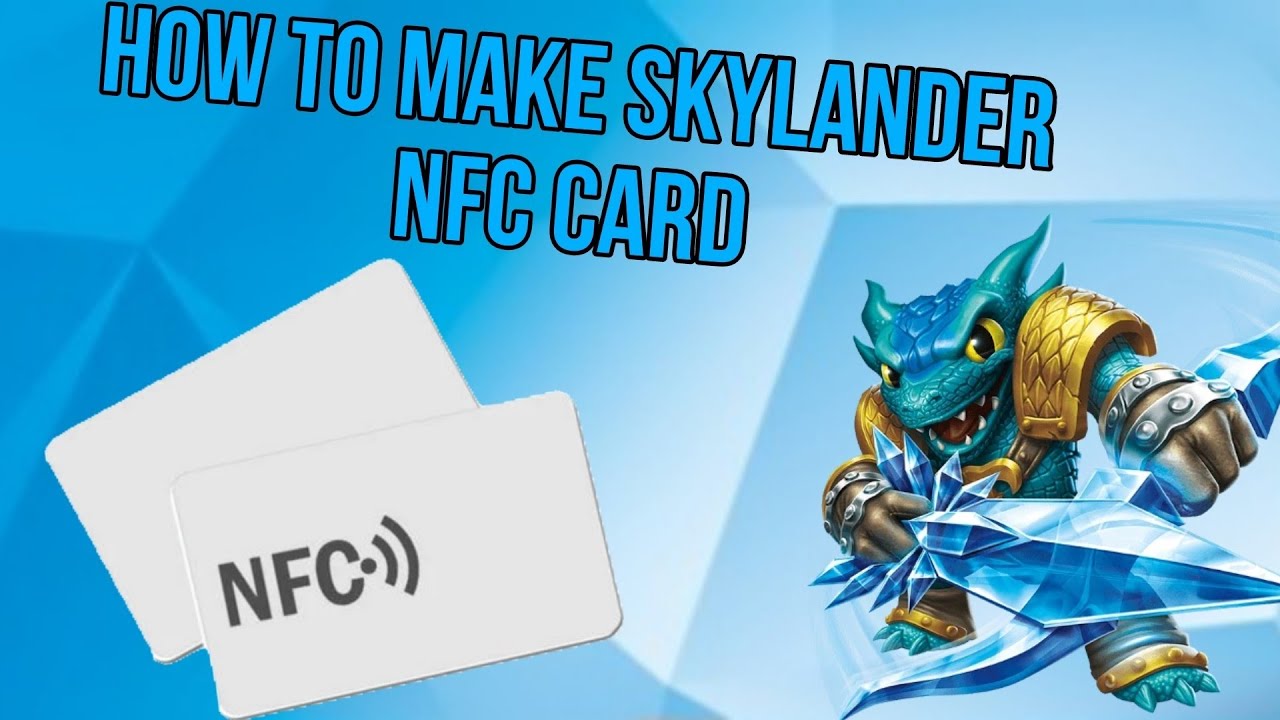 how to make skylanders nfcs - YouTube