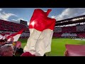 Amazing Sevilla Tifo Before Derby | Increíble Tifo del Sevilla Antes del Derbi