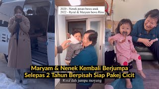 Maryam & Nenek Kembali Bertemu Lepas 2 Tahun Berpisah Siap Pakej Cicit