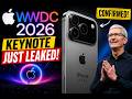 Apple’s WWDC 2026 Keynote Just Leaked! iPhone Ultra Confirmed!