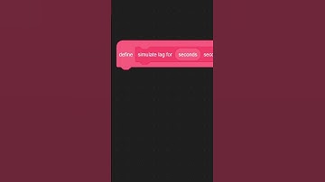 How To Simulate Lag In Scratch #scratchprogramming #scratch