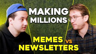 #11 - Making Millions With Memes & Newsletters w/ Jason Levin