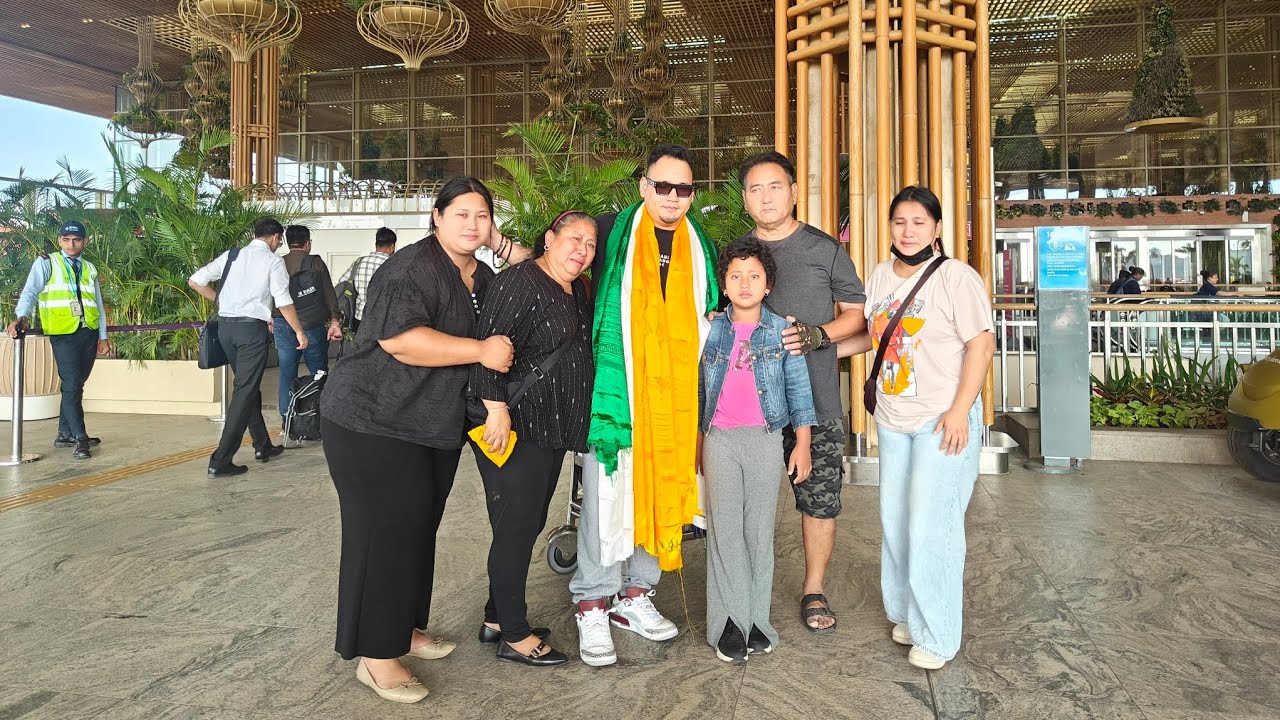 Cheers To The Next Chapter In Your Life Bro..#tibetanvlogger#airport#memories#banglore#brother#miss#