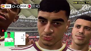 Portugal vs Spain | World Cup 2026 | Full Match Streaming | Video Game -  Simulation 06 July, 2026 screenshot 5
