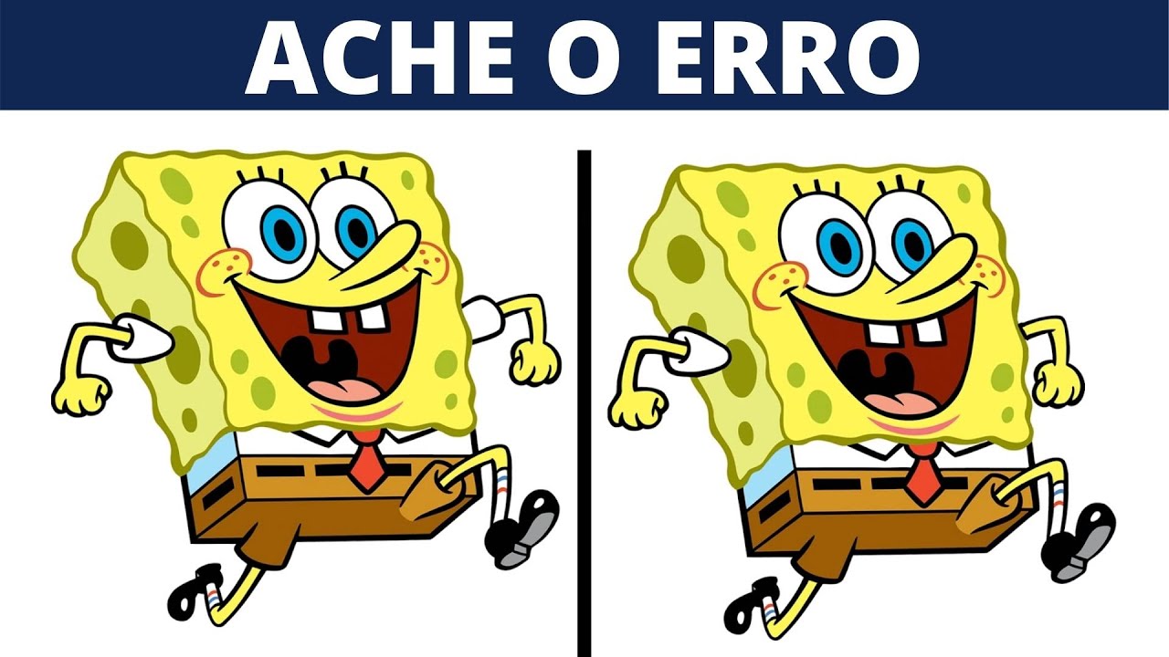 Ache o erro - encontre o erro na imagem, ache o erro em 30 segundos ...