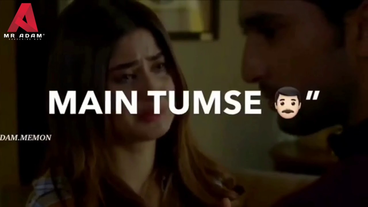 Love is Pain 😭 - Sad Emotional Scene 💔 - Pakistani Drama Sad Dialogue -Whatsapp Status- Mr Adam