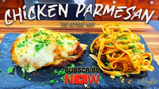 HOW TO MAKE CHICKEN PARMESAN + MUKBANG *THE REYBAE WAY* (EASY, STEP BY STEP)