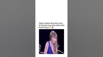 I cant with her facial expression when she realised #taylorswift #taylorsversion #erastour #swifties