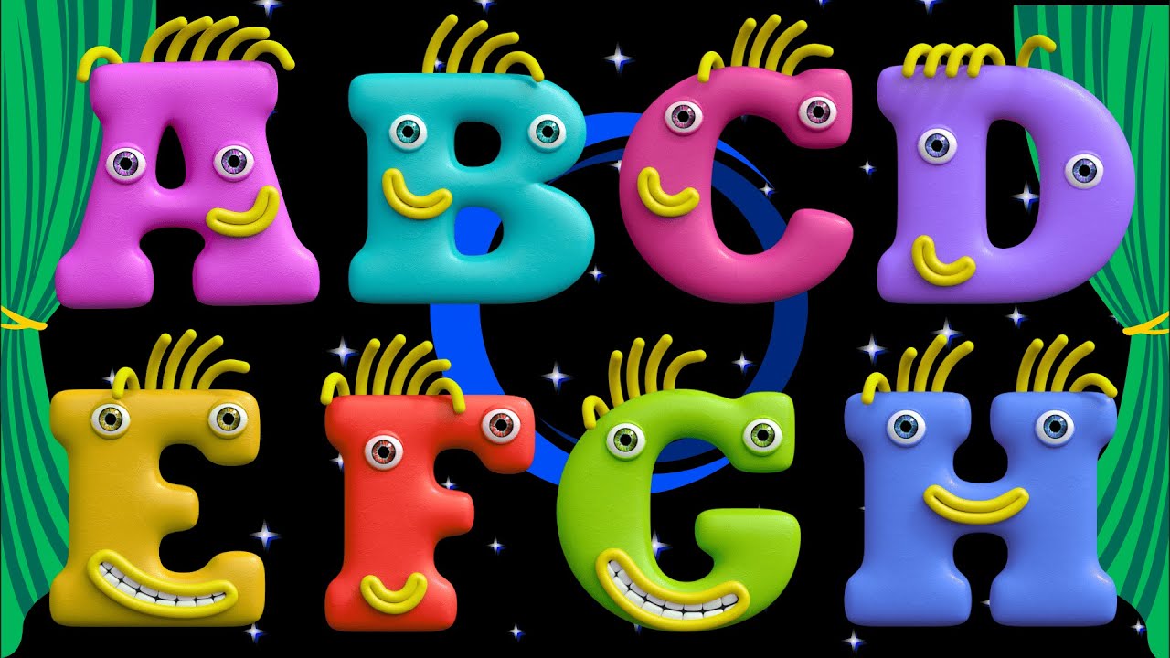 ABC Song for Kids | Learn Alphabet with Fun Animation | A to Z Nursery ...
