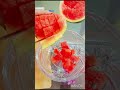 It's fun to cut watermelon into cubes#trending #watermelon #fruit #youtubeshorts #booster #boost
