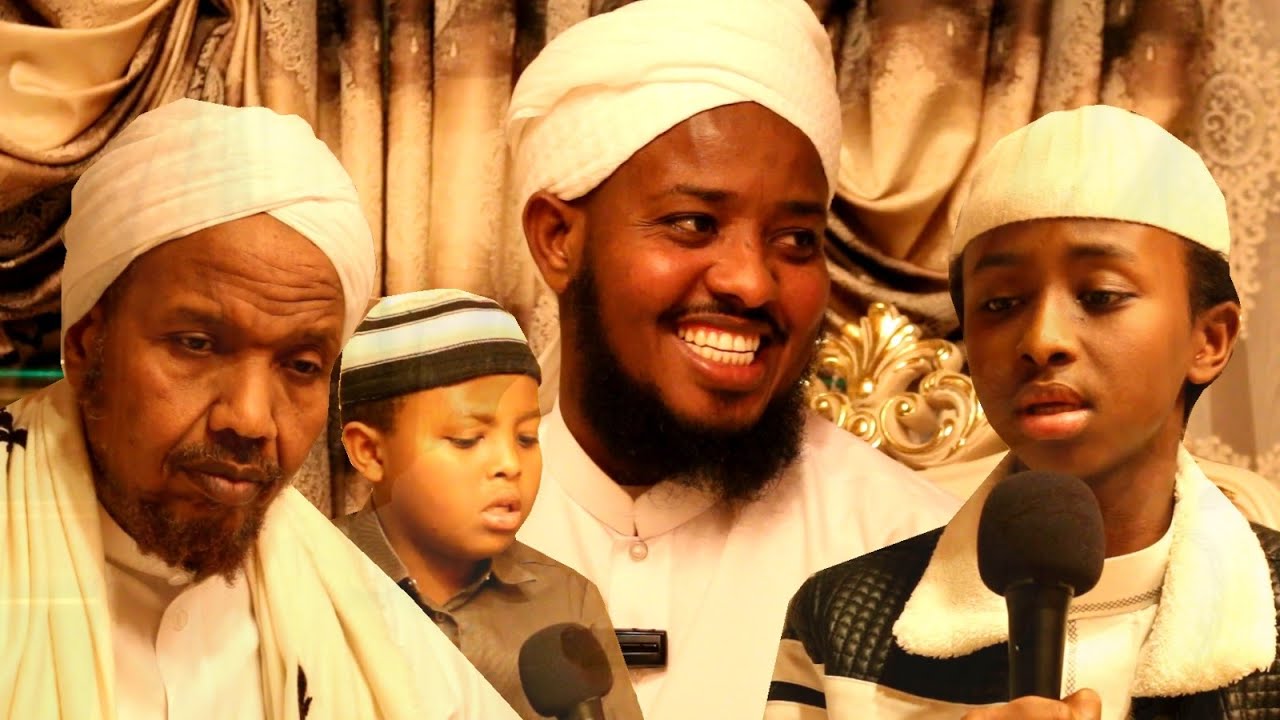 Qoyska Sh Xasan Waajidi oo ku Tartamay Quraan Iyo Sh  Abdirashiid Suufi oo u duceeyay