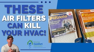 These Air Filters Can KILL Your HVAC System! (What Type of Filters Are Best?)