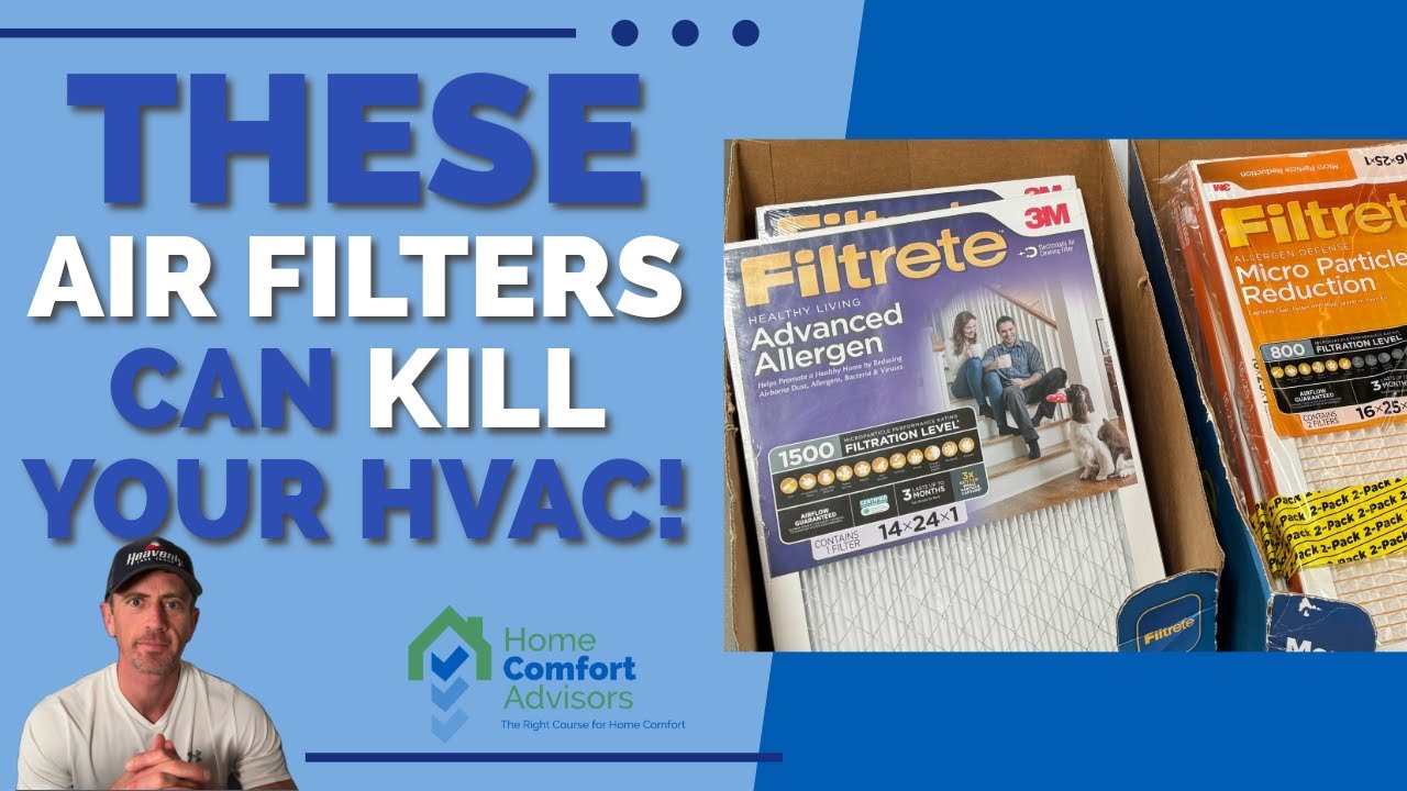 These Air Filters Can KILL Your HVAC System! (What Type of Filters Are Best?)