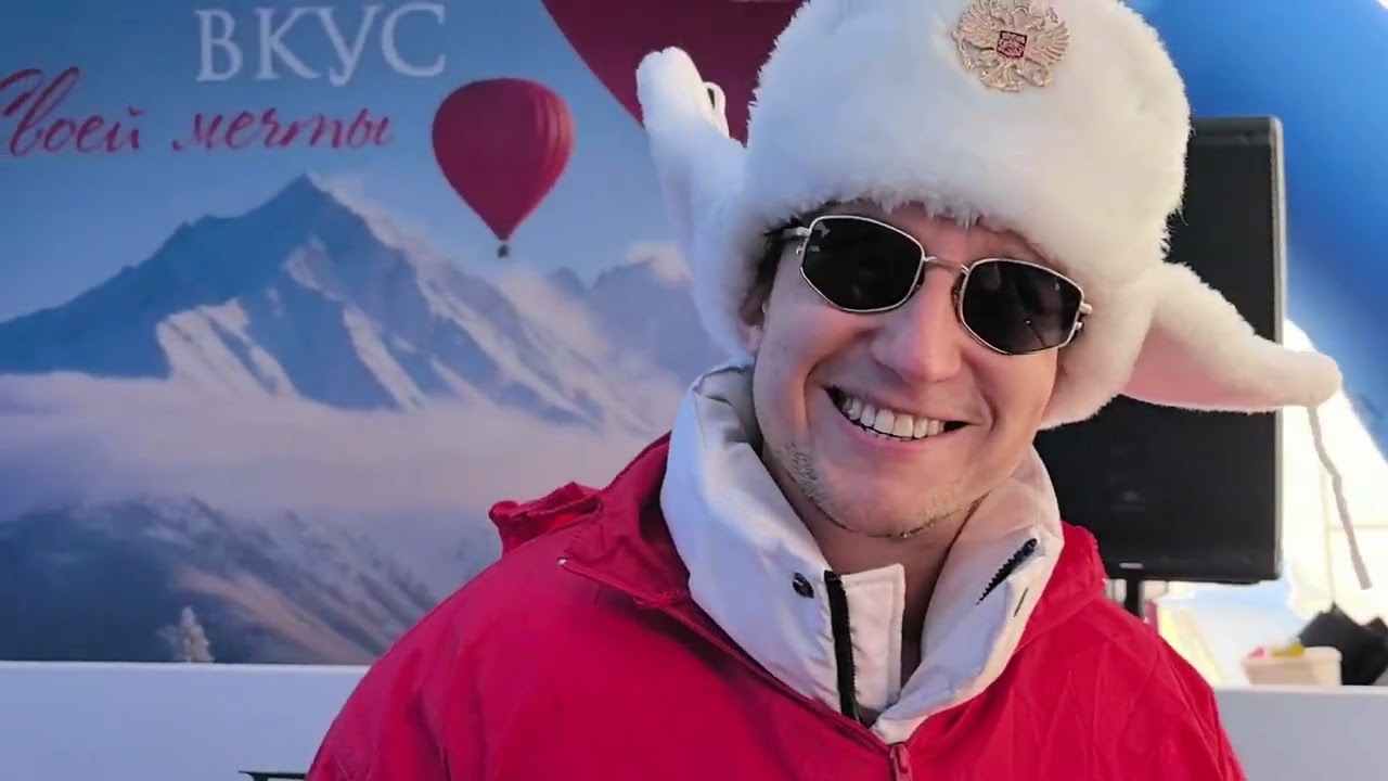 Аршан. Шары Яблоки на снегу ❄️ часть первая. Певец ДжаЯмми